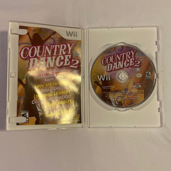 Just Dance Country Dance 2 Nintendo Wii Game VGUC - Picture 4 of 9